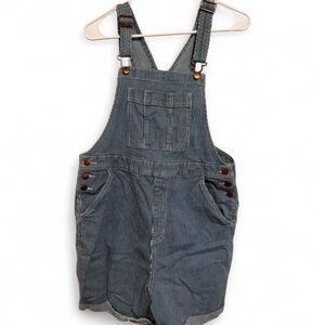 Wild Fable Blue and White Overalls